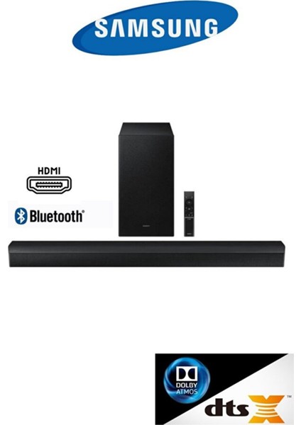 370WATT 3 Boyutlu Çevresel Ses Dts Virtual x & Dolby Audio Game Mode, Derin ve Zengin Bas Ev Sinema Sistemi - Bluetooth, Lambader(Onerous)