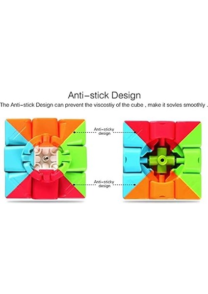 Cube Rubik Zeka Sabır Küpü Neon Renkler 3 x 3 x 3 fiyatları