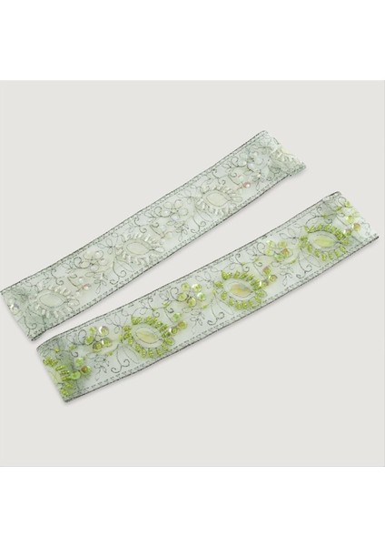 Saç Bandı Yeşil Toka