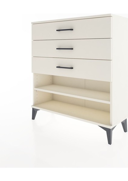 Arges Şifonyer Tek Raflı 3 Çekmeceli 88X30X96 Aytaşı-Aytaşı modelleri