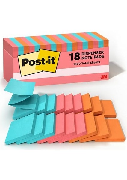 Notlar, 18-Pads Dolab Paket, 100 Sheets-Pad (R330 18 Ctcp) fiyatları