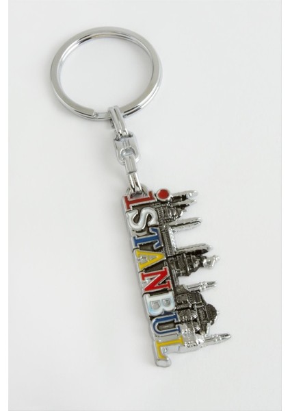 Istanbul Yazılı Metal Anahtarlık