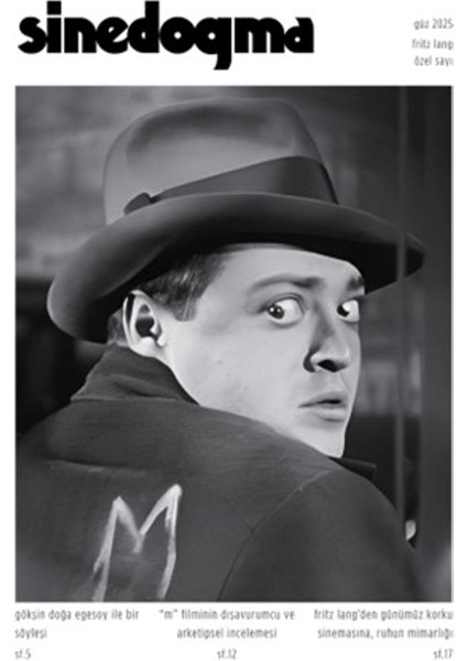 - Güz 2025 Fritz Lang Özel Sayı