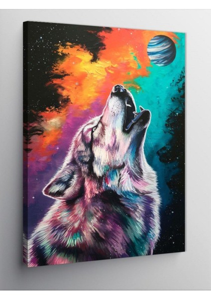 Kanvas Tablo Renkli Kurt 70 x 100 CNVSDKEY-124912-70-100