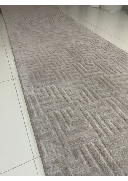 Kaymaz Tabanlı Elit Bukle Mutfak ve Salon Halısı Koyu Bej Kahverengi fiyatları