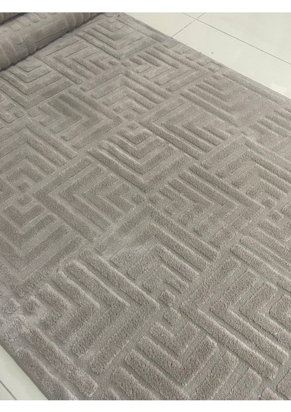 Kaymaz Tabanlı Elit Bukle Mutfak ve Salon Halısı Koyu Bej Kahverengi modelleri