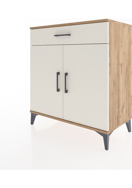 Hyperion Şifonyer 3 Raflı Tek Çekmeceli 2 Kapaklı 88X44X96 Çam-Aytaşı modelleri