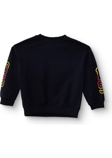 Unisex Sweatshirt Iki Iplik Bisiklet Yaka Uzun Kol fiyatları