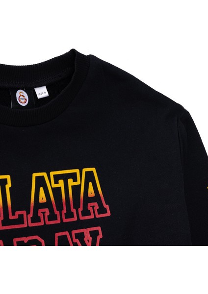 Unisex Sweatshirt Iki Iplik Bisiklet Yaka Uzun Kol modelleri