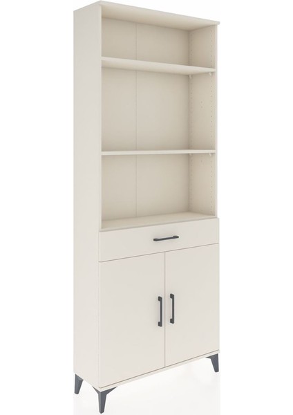 Arges Dolap 4 Raflı Tek Çekmeceli 2 Kapaklı 88X30X221 Aytaşı-Aytaşı fiyatları