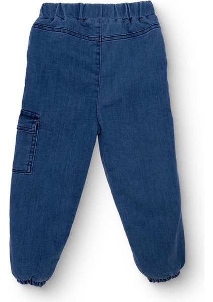 Erkek Bebek Mountain Explorer Denim Pantolon Lastikli Paça fiyatları