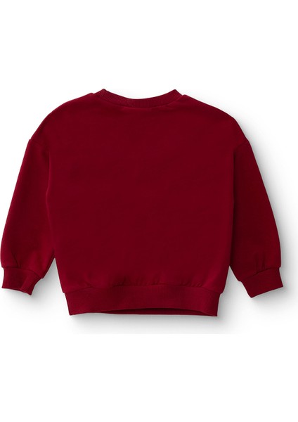 Unisex Sweatshirt Iki Iplik Bisiklet Yaka Uzun Kol fiyatları