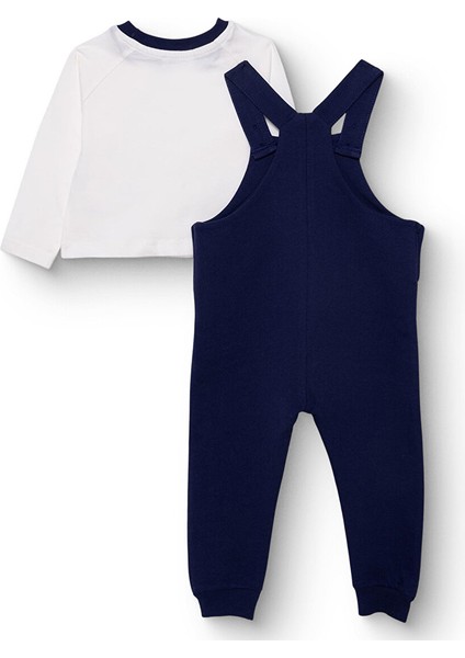 Erkek Bebek Salopet-Sweatshirt Iki Iplik Bisiklet Yaka Uzun Kol Reçme Paça fiyatları