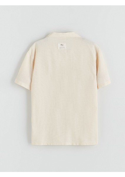 Yeni Sezon Basic Kısa Kollu Erkek Çocuk Gömlek modelleri