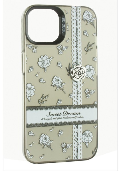 iPhone 12 / 12 Pro Gül Lüx Sweet Silikon Kılıf