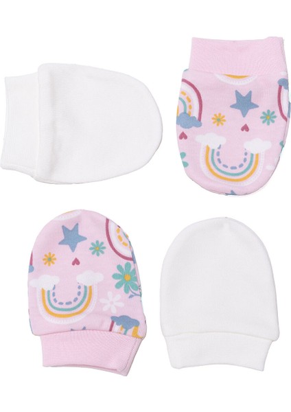 Kız Bebek Yenidoğan Eldiven Interlok modelleri