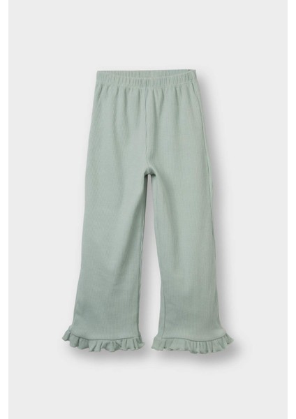 Kız Bebek 2'li Takım Büyük Yaka Sweatshirt Eşofman Altı F6299A525WN fiyatları