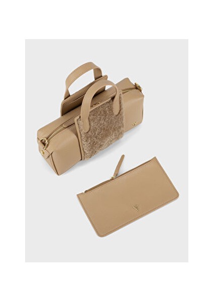Bej Kadın Deri El Çantası HV110325FW1336 modelleri