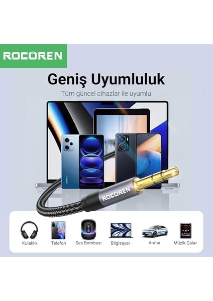 3.5mm Hi-Fi Trs Aux Ses Kablosu 2 Metre fiyatları