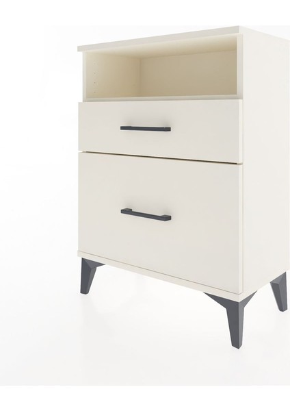 Arges Komodin Tek Raflı 2 Çekmeceli 60X30X80 Aytaşı-Aytaşı modelleri