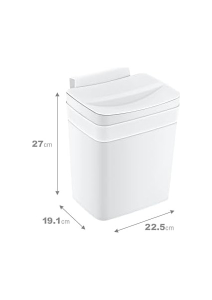 Soft Askılı Çöp Kutusu 8,5 Lt Beyaz fiyatları