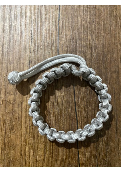 Gri Paracord Bileklik modelleri