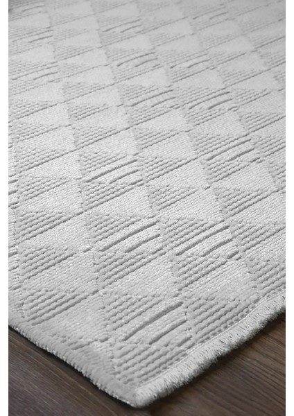 Jodar Modern Beyaz Yıkanabilir Polyester,pamuk Makine Halısı fiyatları