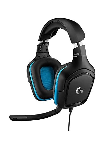 G G432 Kablolu Oyuncu Kulaklığı, 7.1 Surround Ses, Dts Kulaklık: x 2.0, 6mm Mikrofon, Windows, Mac, Switch, Ps4, Xbox One, Tablet ve Mobil Cihazlarla Uyumluluk, Siyah modelleri