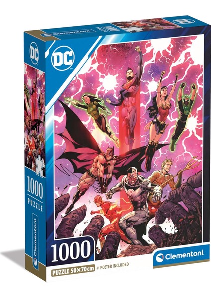 1000 El. Compact Dc Comics League