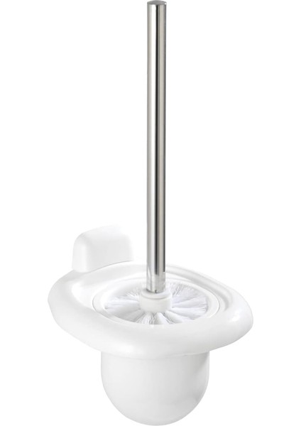 17947100 Tuvalet Seti Pure, Tuvalet Fırçası Tutucu, Akrilonitril Bütadien Stirol (Abs), 15,5 x 36 x 16 Cm, Beyaz