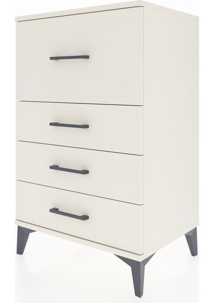 Hyperion Komodin 4 Çekmeceli 60X44X96 Aytaşı-Aytaşı modelleri