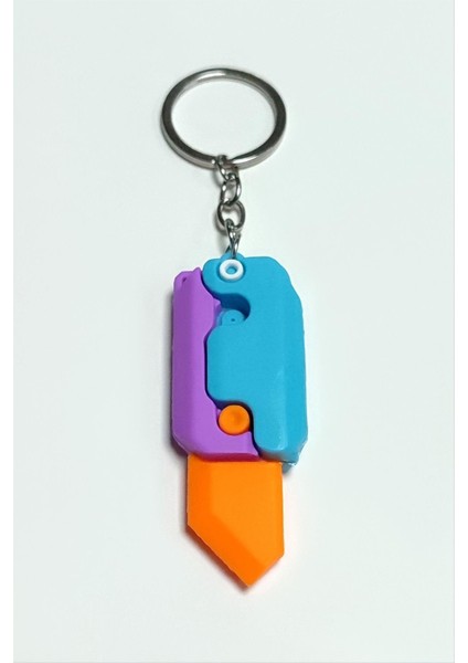 Bıçak Silikon Anahtarlık