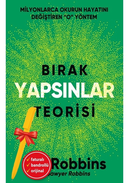 Alfa Kalem+ Bırak Yapsınlar Teorisi (Mel Robbins) Yeni Nepal Kitap