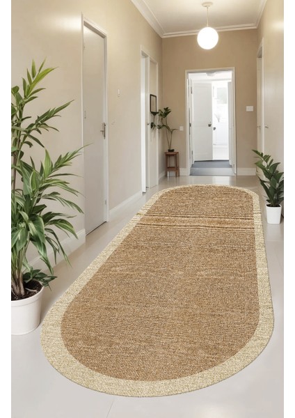 Renkli, Kaymaz, Yıkanabilir Modern Hasır Görünümlü Mutfak ve Salon Halısı fiyatları