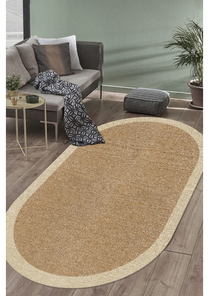 Renkli, Kaymaz, Yıkanabilir Modern Hasır Görünümlü Mutfak ve Salon Halısı fırsatları