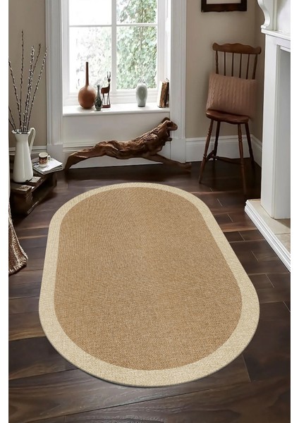 Renkli, Kaymaz, Yıkanabilir Modern Hasır Görünümlü Mutfak ve Salon Halısı indirimleri