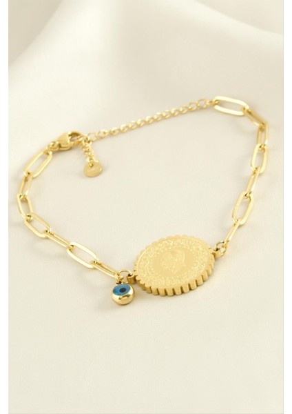 Para Lüks Çelik Bileklik