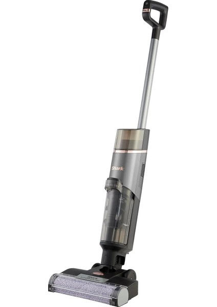 Hydrovac Pro, Güçlü Emiş ve Islak Paspaslama Yapan, Kendi Kendini Temizleyen Antibakteriyel Fırçalı, LED Ekranlı, Solüsyon Hediyeli Islak Kuru Şarjlı Dikey Süpürge