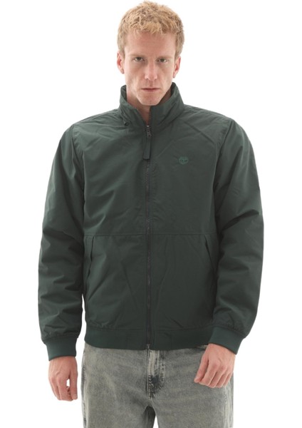 TB0A62CF3171 Timberland Waterproof Sailor Bomber Erkek Ceket Yeşil