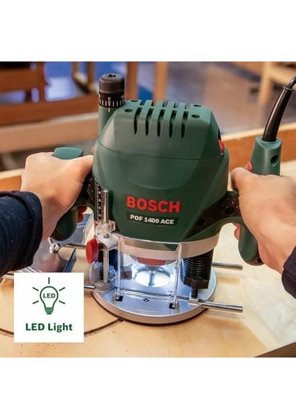 POF1400 Ace Freze Makinesi, 1400W, Çanta Içinde, Yeşil fiyatları