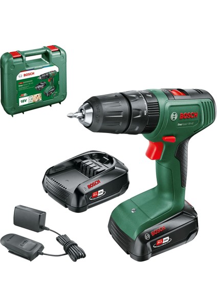 And Easyimpact 18V-40 Akülü Darbeli Matkap (2 2.0 Ah Pil, 18 Volt Sistem, Kasa Içinde)
