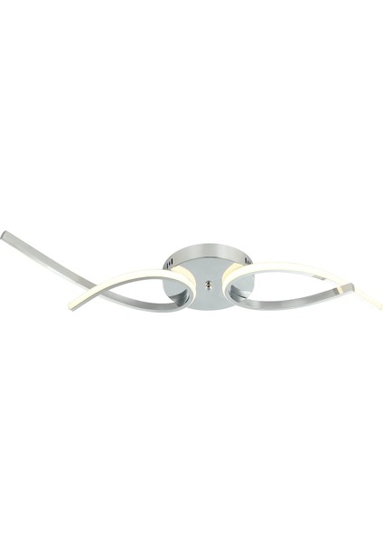 Pascua 2 Lı Krom Ledlı Plafonyer 3000K 450MA 20W