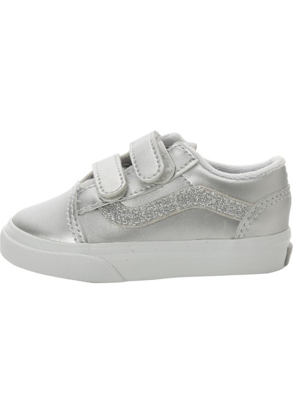 VN000CTG7VF1 Vans Old Skool V Bebek Spor Ayakkabı Gri