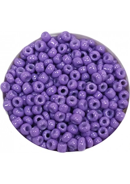 Dökme Cam Kum Boncuk (11/0) 2 mm - 60 Gram - Eflatun - BNC055 fiyatları