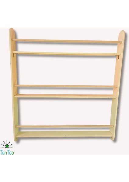 Ahşap Montessori Kavelalı Çocuk Kitaplığı Ergonomik Kontrplak Kitap Rafı Çocuk Odası Düzenleyici modelleri