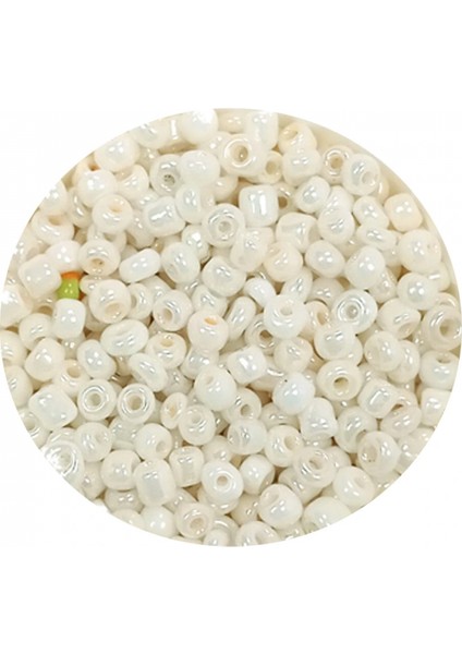 Dökme Cam Kum Boncuk (11/0) 2 mm - 60 Gram - Parlak Beyaz - BNC065 fiyatları