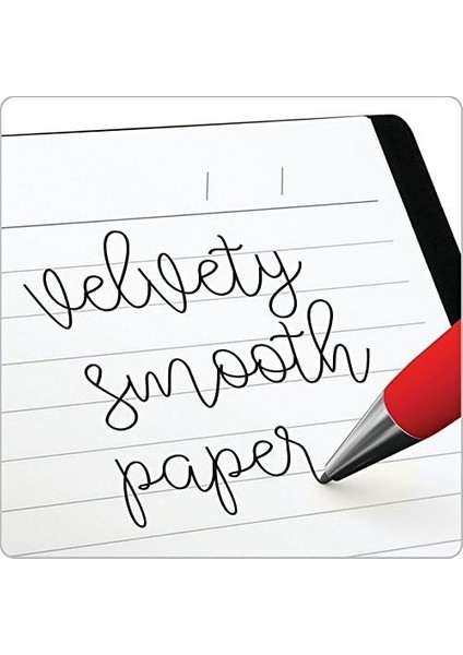 Taş Kağıt Defter, 5-1/2" x 8-1/2", Mavi Kapak, 60 Yaprak, 2&apos;li Paket (161646) modelleri