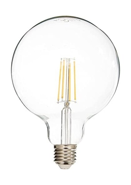 E27 Fil G125 Lamba 7W 806LM 2700K Clear modelleri