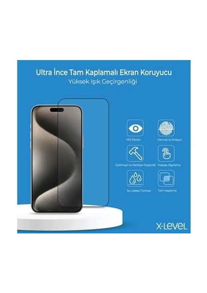 X-Antidust Premium Kolay Uygulama Aparatlı Cam Telefon Ekran Koruyucu (Iphone 12 Pro) modelleri