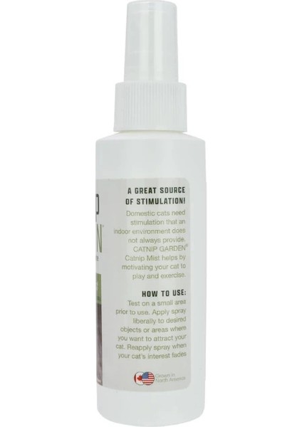 Catnip Garden Mist Sıvı Kedi Nanesi Sprey 118 ml - Kedileri Çeken Özel Kedi Otu Esansı! fiyatları
